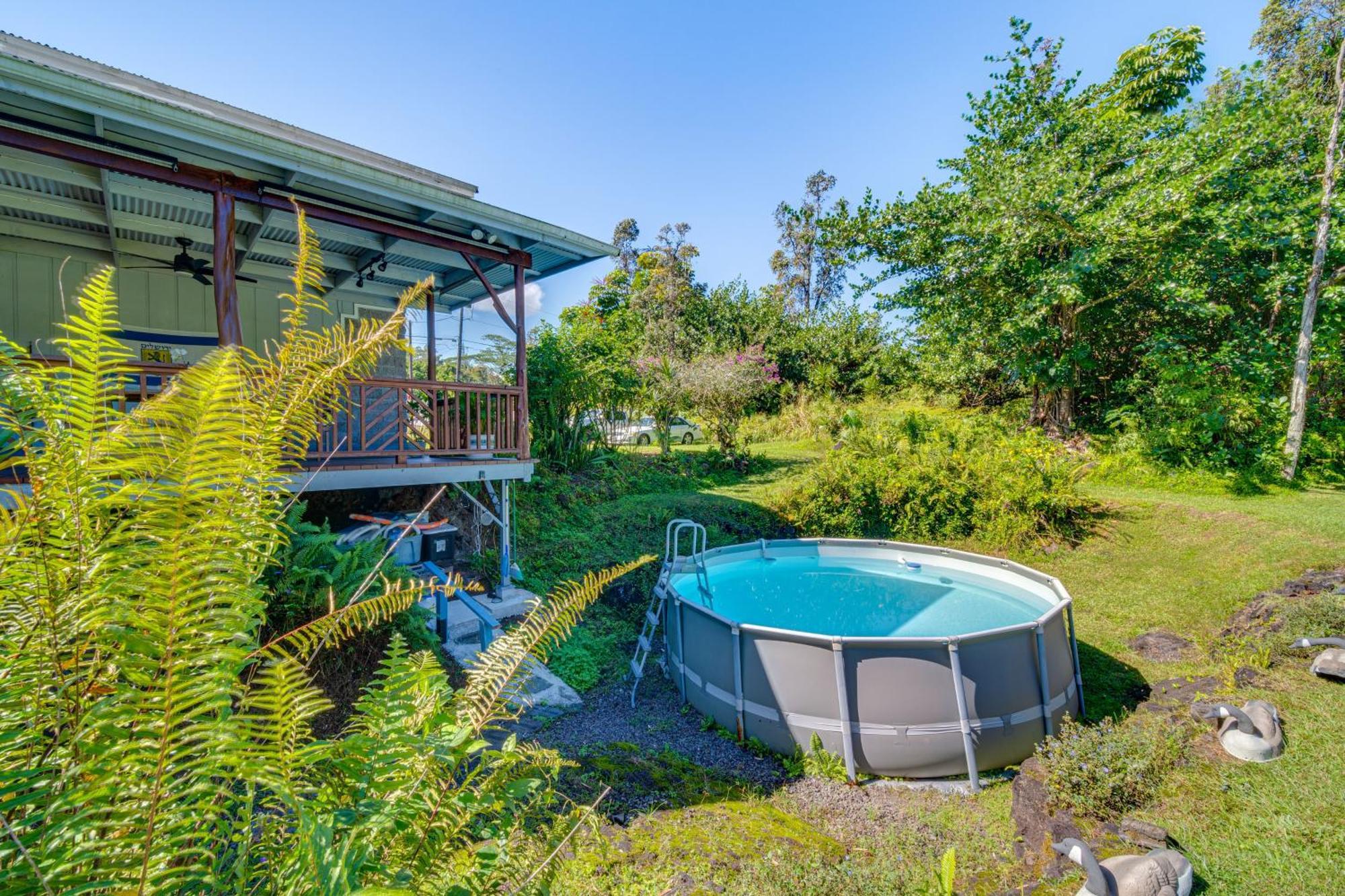 Keaau Apartment On Beautiful Acre With Pool And Deck! Exterior photo